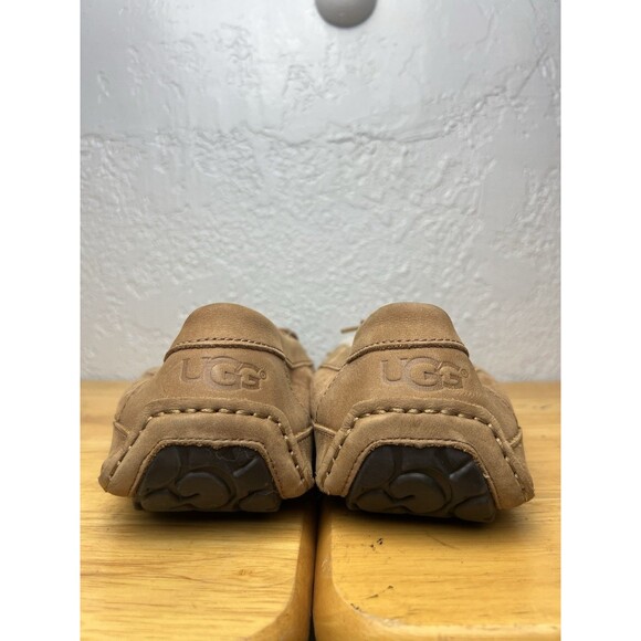Ugg Men's Byron Brown Suede Wool Slip On Moc. Loafer Slipper Size 12 - Picture 7 of 11